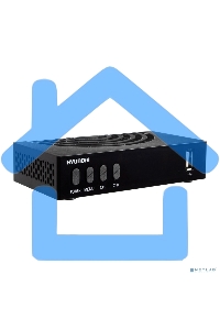 Ресивер TV HYUNDAI H-DVB440 черный Цифровой
