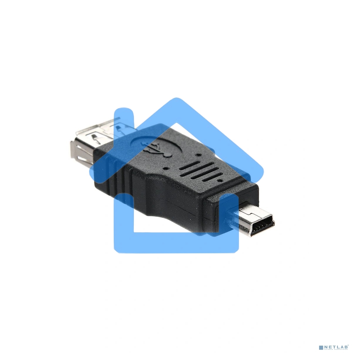 Переходник AF/miniBm USB 2.0 VCOM переходник USB(мама) на miniUSB, CA411