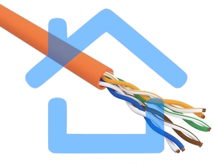 Кабель Rexant Кабель UTP CAT5e 4 пары (305м) 0.51 мм нг (А)HF (аналог LSZH)
