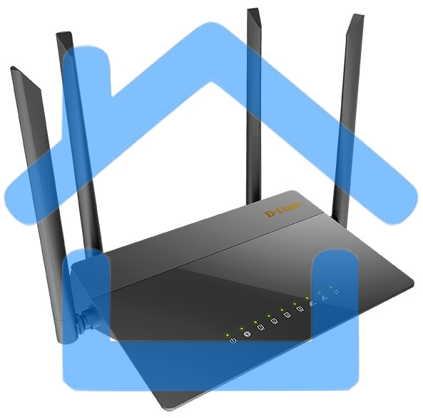 Маршрутизатор DIR-841/GF,DIR-841/GFRU AC1200 Wi-Fi Router, 1000Base-X SFP WAN, 4x100Base-TX LAN, 4x5dBi external antennas