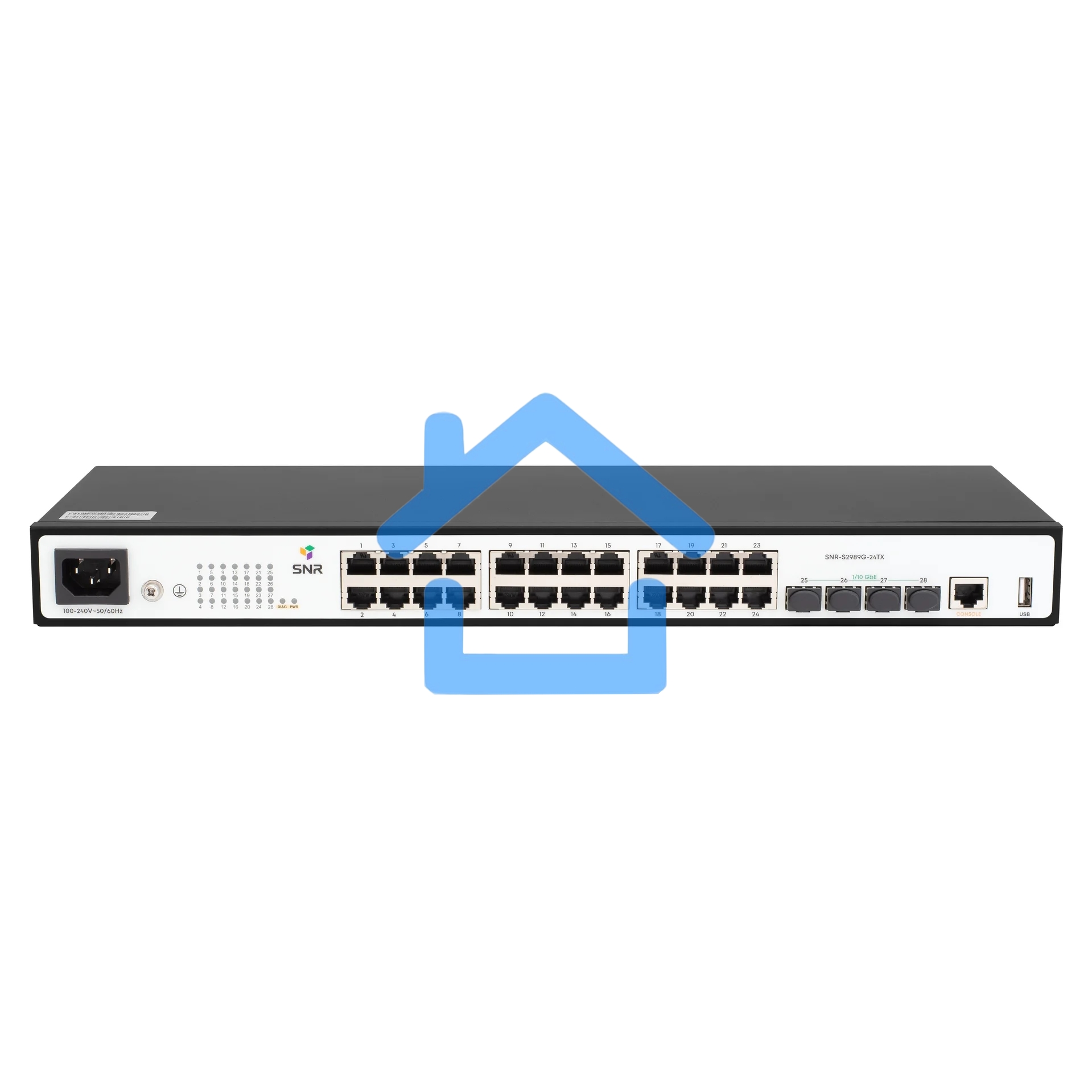 Коммутатор управляемый SNR уровня 2 SNR-S2989G-24TX