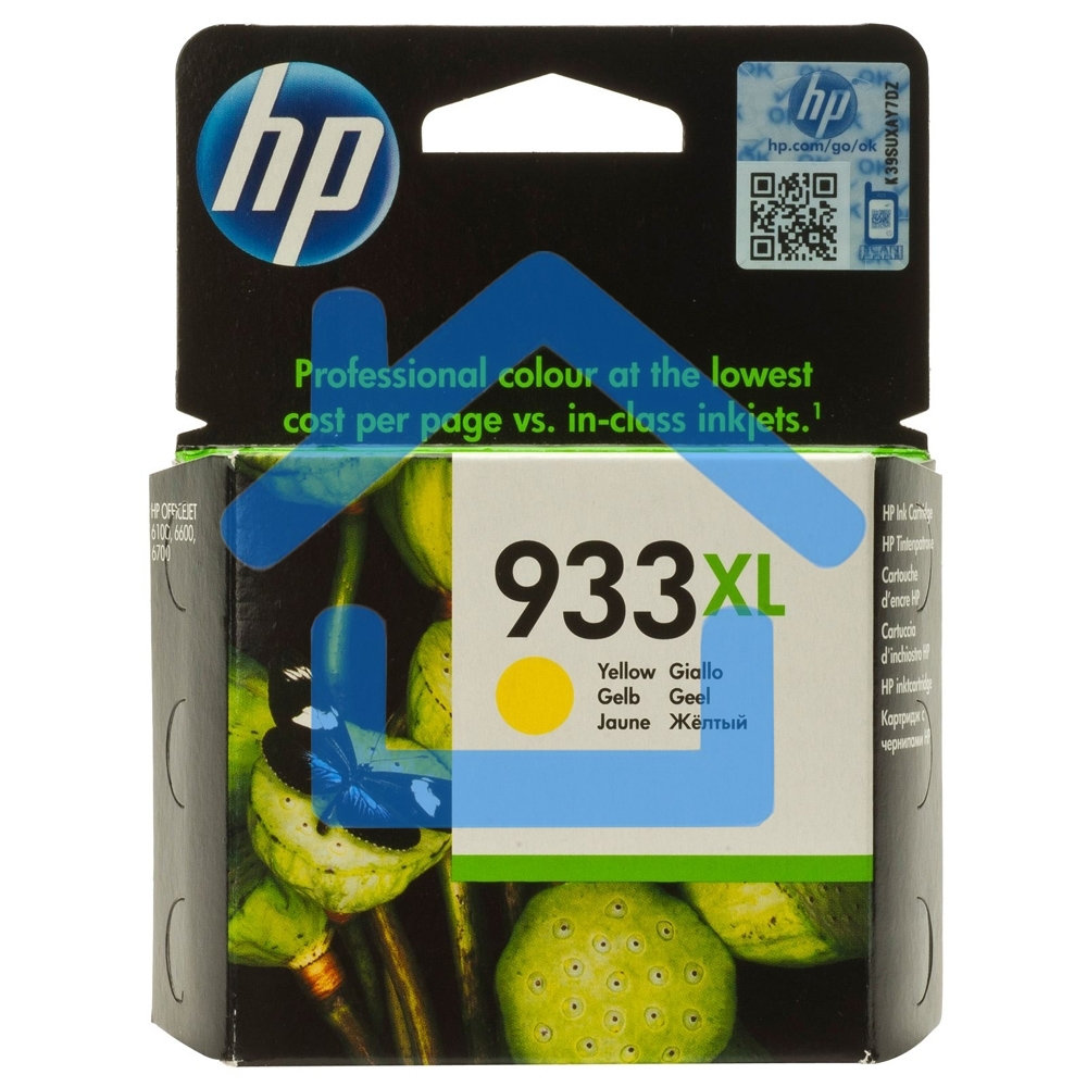 Картридж струйный HP №933XL CN056AE желтый для HP OJ 6700/7100 (825стр.)