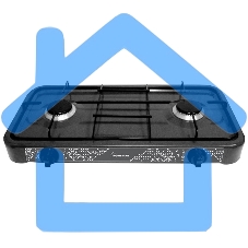 Плита газовая HOMESTAR HS-1202 2-х конфорочная (003699)