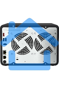 Сетевое хранилище NAS Qnap Original TS-664-8G 6-bay настольный Celeron N5095