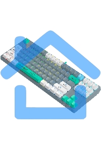 Клавиатура A4Tech Bloody S87 Energy проводная USB серый/зеленый