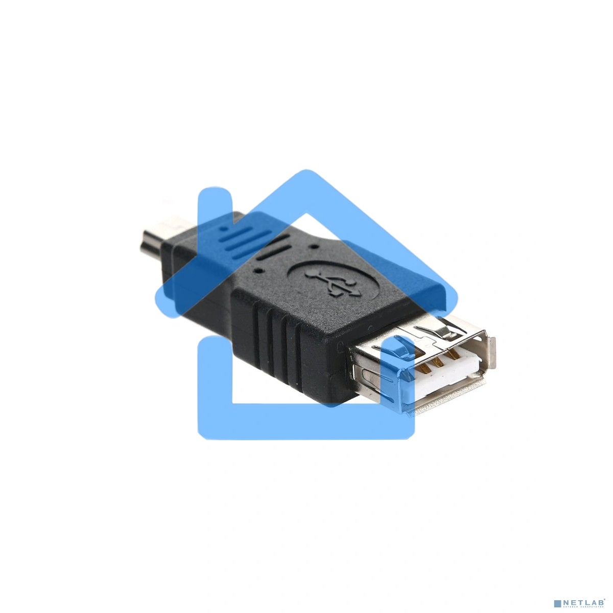 Переходник AF/miniBm USB 2.0 VCOM переходник USB(мама) на miniUSB, CA411