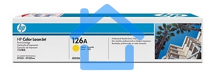 Картридж лазерный HP CE312A желтый для LaserJet Pro CP1025 1000стр.