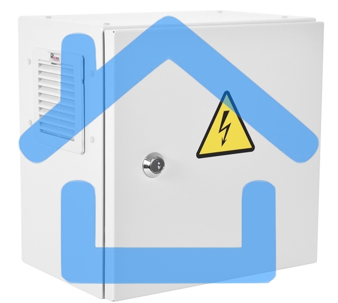 Шкаф ЭКОНОМ уличный всепогодный настенный укомплектованный (В300 Ш300 Г210), комплектация T2-IP65