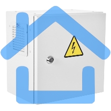 Шкаф ЭКОНОМ уличный всепогодный настенный укомплектованный (В300 Ш300 Г210), комплектация T2-IP65