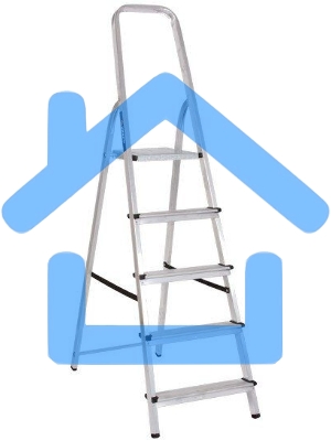 Стремянка алюминиевая Вихрь СА 1х5