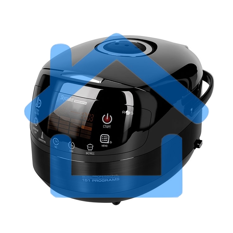 Мультиварка Redmond SkyCooker RMC-M903S 5л 1000Вт черный/серебристый