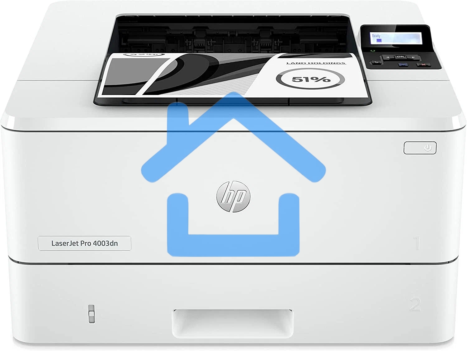 Принтер лазерный HP LaserJet Pro 4003dn (2Z609A), A4, ч/б, печ. до 40 стр/мин., 1200 x 1200 dpi, USB, RJ-45, Air Print, Mopria