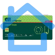 Набор гаек СИБРТЕХ М3, М4, М5, М6, М8, М10, 600 предм. СИБРТЕХ 47615