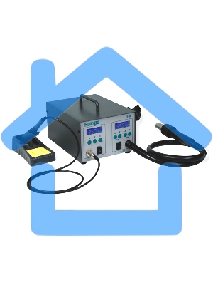 Паяльная станция 2 в 1 Quick 712 ESD 1000W