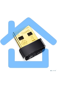Сетевой адаптер TP-Link SOHO TL-WN725N Беспроводной USB Нано адаптер 150 Мбит/с стандарта N c кнопкой QSS(Realtec)