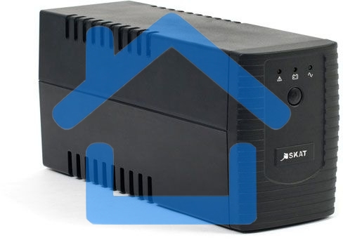 Источник бесперебойного питания Бастион SKAT-UPS 800/400 220В 480 Вт 1 АКБ 9Ач внутр. меандр. стабилизация напряжения