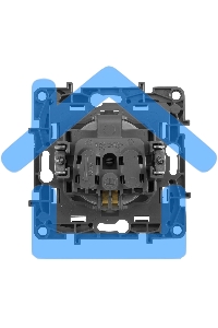 Розетка 2К+З, немецкий стандарт, винтовые зажимы, 16А, 250В~, Etika, алюминий Розетка 2К+З, немецкий стандарт, винтовые зажимы, 16А, 250В~, Etika, алюминий