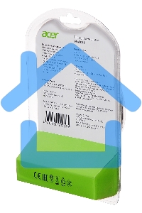 Мышь проводная Acer OMW011 черный/синий, 1200 dpi, USB, кнопки - 3