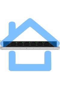 Неуправляемый коммутатор D-Link DGS-1008A/F1A с 8 портами 10/100/1000Base-T (465291)