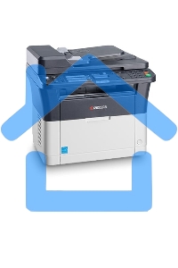МФУ лазерное Kyocera Ecosys FS-1125MFP (1102M73RU0/1102M73RUV/1102M73RU2/1102M73NX2/1102M73DZ2), A4, ч/б, печ. до 25 стр/мин., скан. до 18 стр/мин. (ч/б) 6 стр/мин. (цвет), 600 x 600 dpi, USB, RJ-45