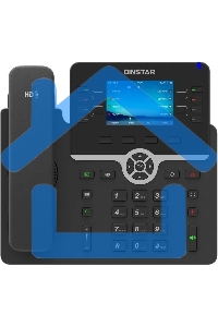 Телефон IP Dinstar C64GP черный