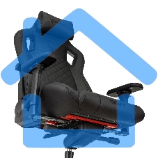 Кресло игровое Knight Craft черный