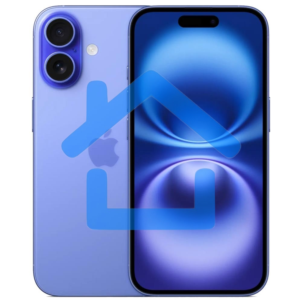 Смартфон Apple iPhone 16, 8/128Gb, ультрамарин