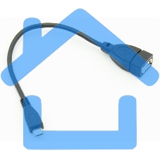 Кабель USB Behpex OTG USB(f)/MicroUSB (0.2м)