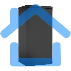 Морозильная камера Pozis Свияга-106-2, черный, 210л, 5 ящиков