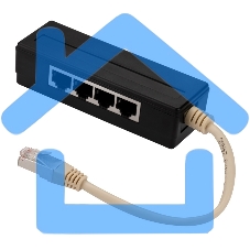 Адаптер-Y, 4 параллельных порта, горизонтальный Адаптер-Y, 4 параллельных порта, горизонтальный