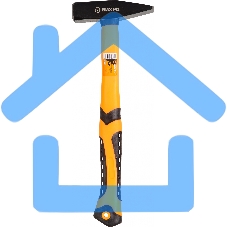 Молоток 400гр. Квадратный боек, фиберглассовая двухкомпонентная ручка