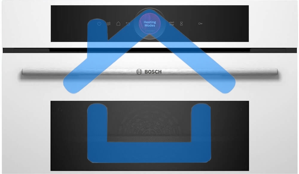 Встраиваемый духовой шкаф электрический Bosch CMG7241W1 белый