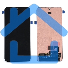 Дисплей (модуль) в сборе с тачскрином для Samsung Galaxy S24 черный orig lcd