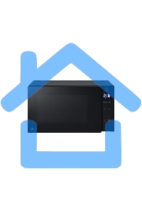 Микроволновая печь LG MH6032GAS черный, 20 л, 700 Вт, переключатели - сенсор