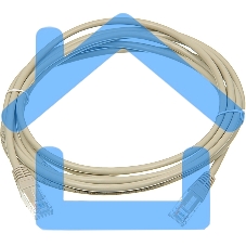 Патч-корд Lanmaster UTP TWT-45-45-3.0-GY вилка RJ-45-вилка RJ-45 кат.5е 3м серый ПВХ