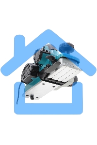 Рубанок Makita KP0810 Рубанок,850Вт,16000об\м,ширина-82мм,глуб-4мм,3.2кг,кор,парал упор