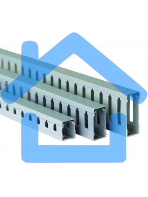 Кабель-канал перфорированный 15х30 L2000 RL75 G ДКС 00672RL