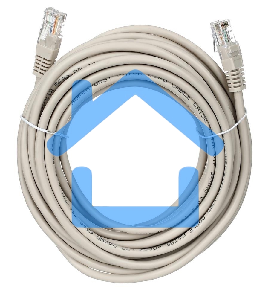 Патч-корд литой Aopen/Qust UTP кат.5е 30м серый