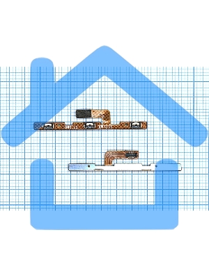 Шлейф кнопки включения и кнопок громкости для Meizu MX5