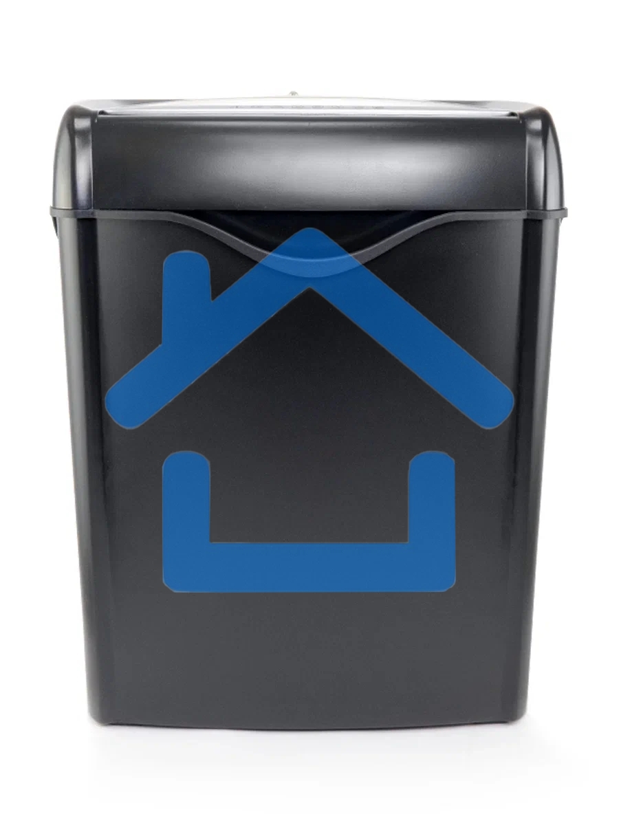 Шредер Heleos УД15-2 черный/серебристый (секр.Р-2) ленты 12лист. 15лтр. скобы пл.карты