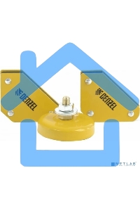 Набор из 2 магнитных сварочных фиксаторов и магнитной клеммы 