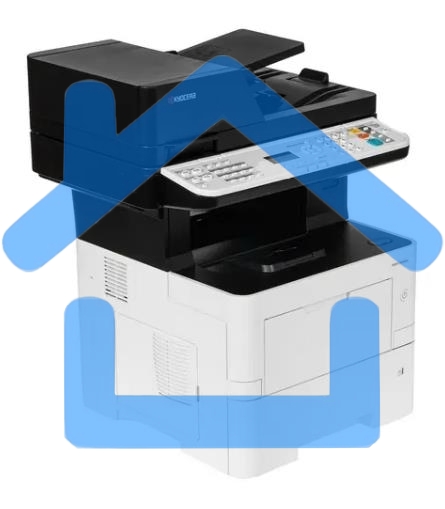 МФУ лазерное Kyocera Ecosys MA4500x (110C133NL0/110C133DZ0), A4, ч/б, печ. до 45 стр/мин., скан. до 60 стр/мин. (ч/б) 40 стр/мин (цвет.), 1200 x 1200 dpi (печать) 600 x 600 DPI (скан.), USB, RJ-45