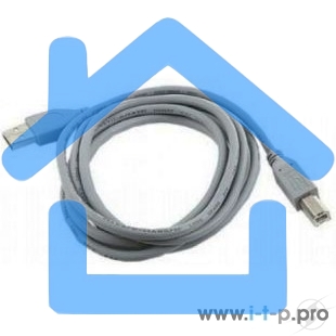 Кабель USB 2.0 Pro Cablexpert CCP-USB2-AMBM-6G, AM/BM, 1.8м, экран, серый