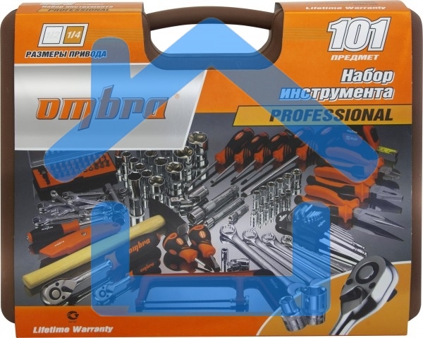 Набор инструментов OMBRA OMT101S 101 предмет