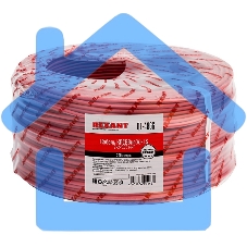 Кабель для пожарной сигнализации Rexant КПСВВнг(А)-LS 2x2x0,75 мм², бухта 200 м