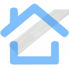 Термоусаживаемая трубка 25,0/12,5 мм, прозрачная, упаковка 10 шт. по 1 м 22-5009 Rexant