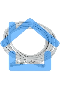 Шнур коммутационный кат. 5Е UTP 5м серый GENERICA