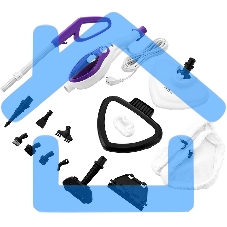 Швабра паровая Kitfort KT-1004-4 1500Вт фиолетовая