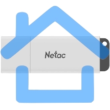 Флешка USB Netac U185 256 Gb <NT03U185N-256G-30WH>, USB 3.0, с колпачком, пластиковая белая