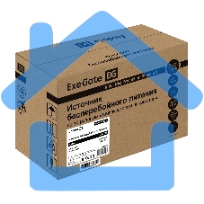 Источник бесперебойного питания ExeGate Power Back BNB-500.LED.4C13 500VA/300W, LED, 4*C13, черный